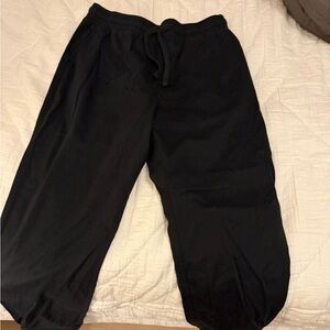 Duluth Trading Black Cotton Joggers